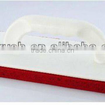 plastering trowel with plastic handle and sponge