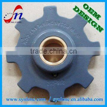 Custom Made Steel Cast Wheel for Transmission System photo-3