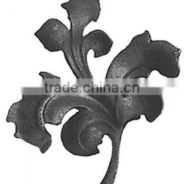 ornamental cast steel leaves