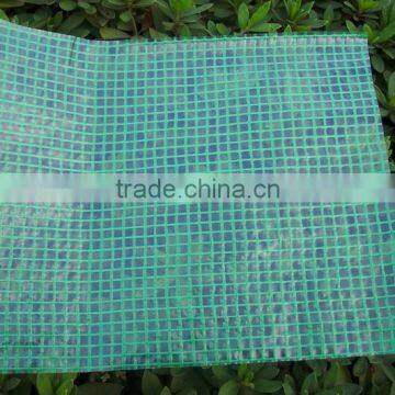 Super heavy mesh tarp pe coated woven fabric leno tarpaulin sheet