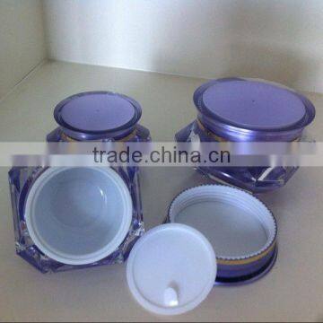 2016 Unique New Diamond Unique Shape Jar for Face Cream photo-2
