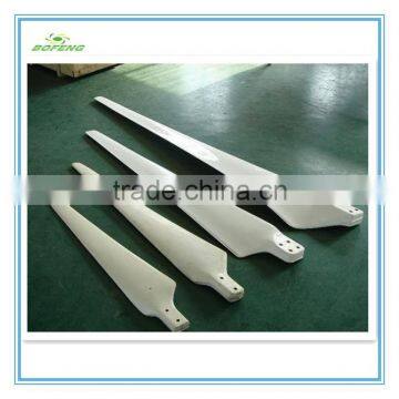 hot sale 300w-50kw wind propeller blades fiberglass windmill blades