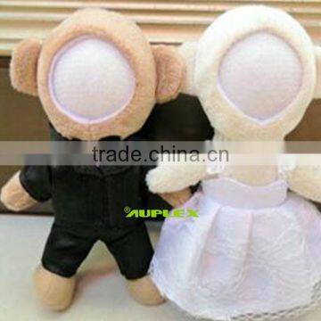 New Design Chrismas Gift Souvenir DIY Dolls Plush Sublimation 3D Face Doll photo-2