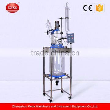 Laboratory Bio Glass Reactor 10L 20L photo-6