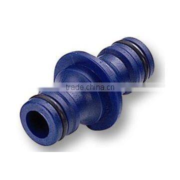 Hose Coupling 2 Way Garden Plastic Connector photo-6