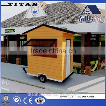 Australia Light Steel Standard Mobile Coffee Cart House for Sale