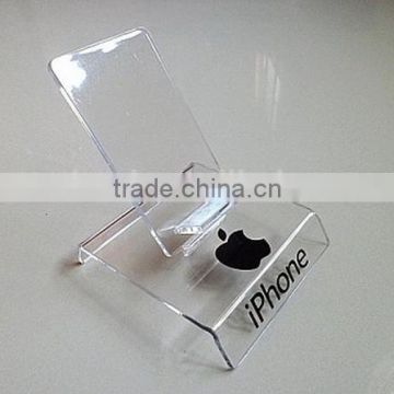 Natural organic mobile phone display stand