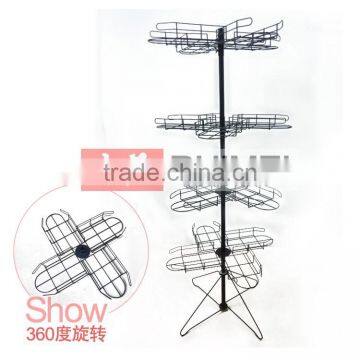 360 Degree Flexible 4 Tier Baseball Cap Rack photo-2