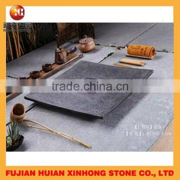 Black Slate Stone Tea Tray With Top Quality photo-6