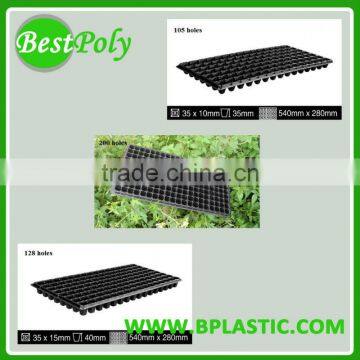 China supplier 98 cells plastic seedling tray nursery tray