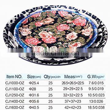Serving Tray Sets, Round/Square Melamine Tray for European Market