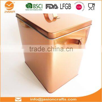 SET0653 Set of 5 Hot Sale Europe Golden Printing Kitchen Bread Tea Coffee Sugar Biscuits Storage Set photo-2