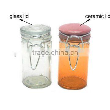 mini airtight clear glass cruet spice jars packaging bottle