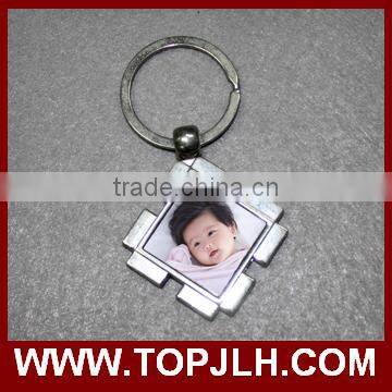 Personal Lovely Portable Sublimation Metal Keychain Print Price photo-2