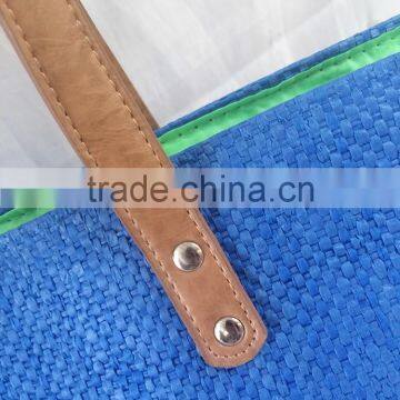 Wholesale Paper Straw Shoulder Women Bag Handmade Cheap Bag photo-4