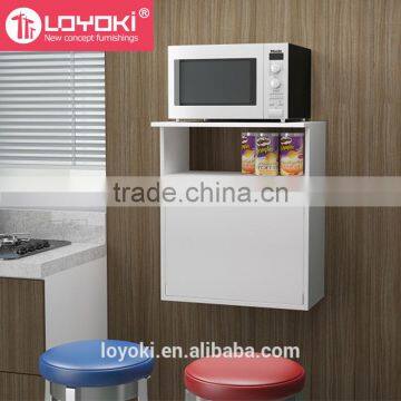 New Design Wall Bar With Fold Down Shelf Floating Kitchen Organizer With 2 Shelves photo-2