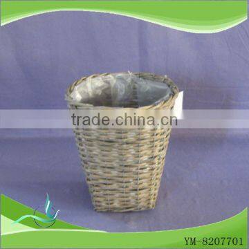 willow basket for sale with hand made with free sample
