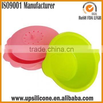 BPA Free Flexible Silicone Baby Bowl photo-5