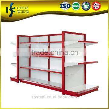 Expanded metal supermarket shelving/supermarket shelf dividers