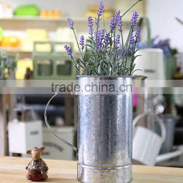 2016 hot selling decorative watering can, teapot watering can, antique rustic metal flower pot