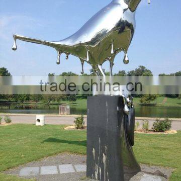Large Outdoor Garden Decoration Sculpture Metal Craft Bird Sculpture photo-2
