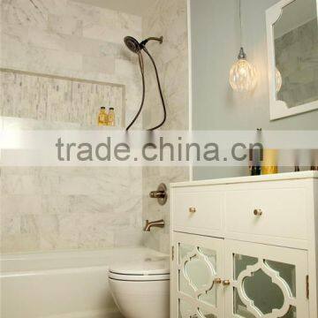 2016 hot sale customized flooring natural stone oriental white marble tile for floor