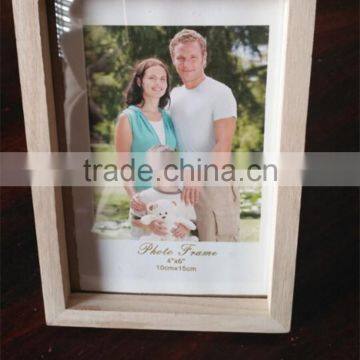 good quality paulownia wood photo frame