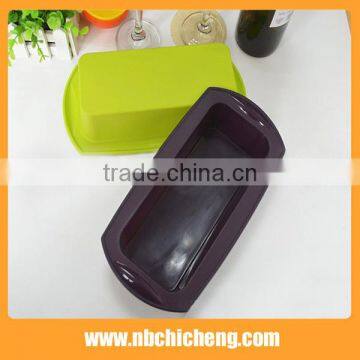 Flexible Rectangular Silicone Loaf Mold, Silicone Bread Baking Mold, Silicone Cake Mold photo-3