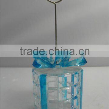 LED Plastic Acrylic Gift Box Lighting Businese Card Holder photo-5