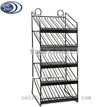 Custom acrylic nail polish display shelf for wholesale