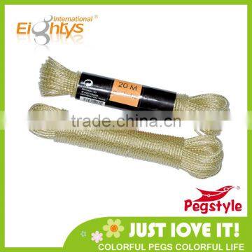 plastic and steel clothes lines W/Twisted wire