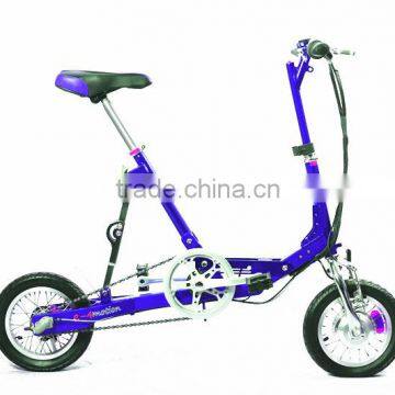 12 Inch Fashion Mini Folding Electric Bicycle Professional Tracking Bike photo-2