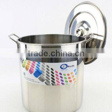 30-60cm 12pcs Stainless Steel With Lid Kitchen Multi Equipment Used Stock Pot photo-3