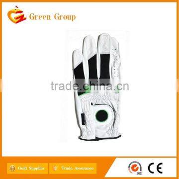 The newest Man PU Synthetic Golf Gloves for New year gift