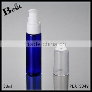 Wholesale Skin Care 30 ml Pet Bottle Flip Cap Translucent Blue Cosmetic Cleansing Oil Plastic Bottle Pet China Suppliers photo-5