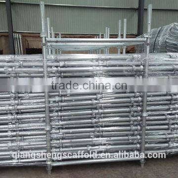 heavy loading capacity Q235 steel cuplock system top quality hot dip galvanized scaffolding parts name cuplock scaffolding