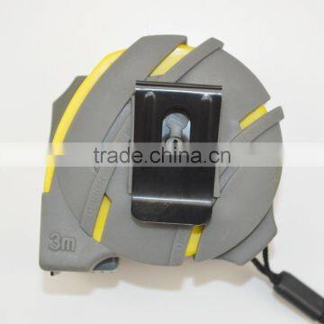 China Ruber Covering 3m Steel Measuring Tape photo-2