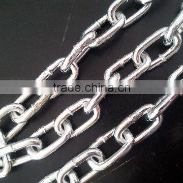 High tensile Korean standard hot dipped/electic galvanized long link chain