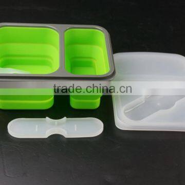 16129 Collapsible Silicone Kids Food Storage Box photo-6