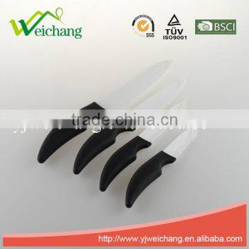 WCK340 artwork painting blade and rubber with PP Wholesale Coloured 5 pcs set Kitchen Ceramic Knife