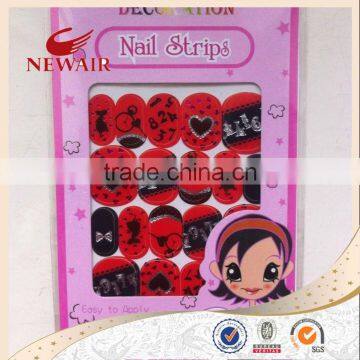 Children nail sticker with Carton, flower, animal