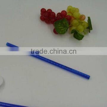 straight hard plastic straws with printing logo or with logo badge