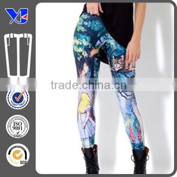 fashion oversized 3d cat printing women sexy legging