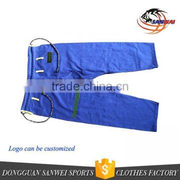 Jiu Jitsu Patches gi for Adult White/blue/black Color Kimono Bjj gi photo-3