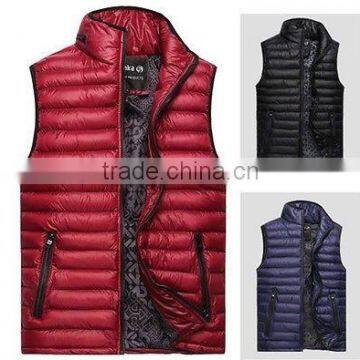 Mens Slim Padded Quilted Gilet