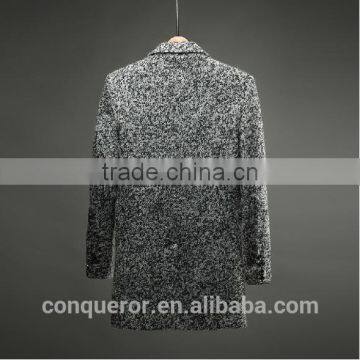 Wool Winter Men Overcoat BCL008 photo-3