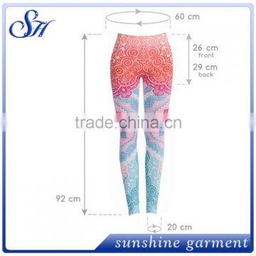 92%polyester 8%spandex Women's Leggings Wholesale 2017 KX007 photo-3