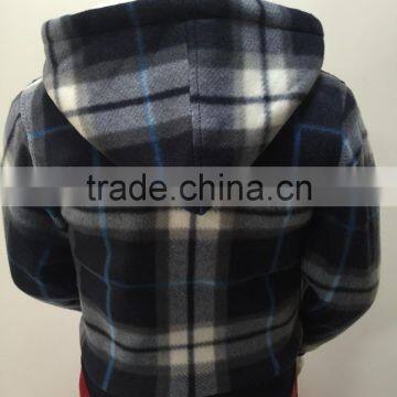 The Kid Style Black Shell With White Lining Cute Little Boys Jacket photo-3