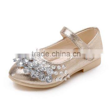 MLS01085 Popular Leather Kids Dress Baby Girls Shoes 2017 photo-5