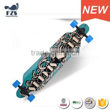 HSJ183 Newest Skateboard Longboard 4 Wheels Skateboard for Sale photo-2
